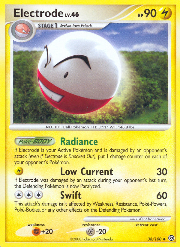 Electrode (36/100) [Diamond & Pearl: Stormfront] | Fandemonia Ltd