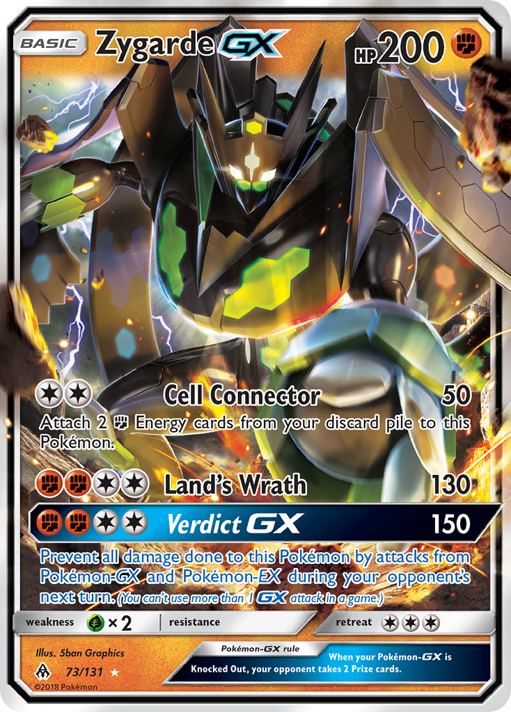 Zygarde GX (73/131) [Sun & Moon: Forbidden Light] | Fandemonia Ltd