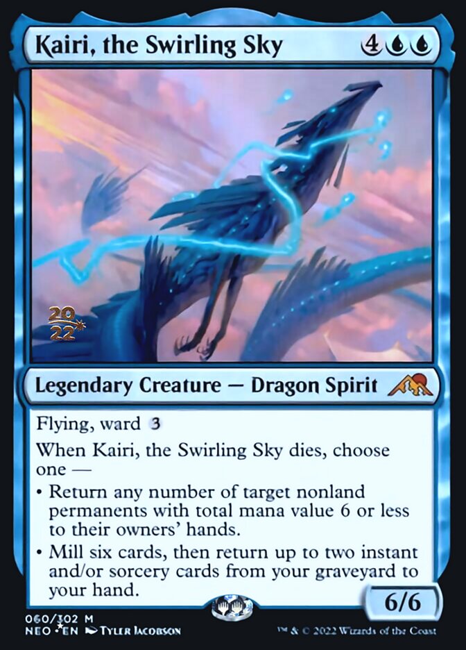 Kairi, the Swirling Sky [Kamigawa: Neon Dynasty Prerelease Promos] | Fandemonia Ltd