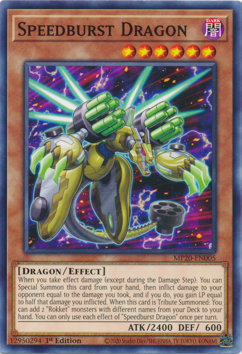 Speedburst Dragon [MP20-EN005] Common | Fandemonia Ltd