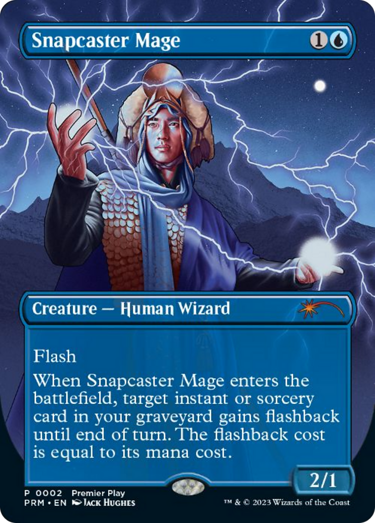 Snapcaster Mage (Borderless Alternate Art) [Regional Championship Qualifiers 2023] | Fandemonia Ltd