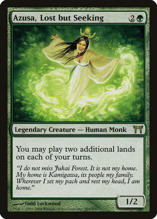 Azusa, Lost but Seeking [Champions of Kamigawa] | Fandemonia Ltd