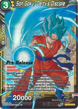 Son Goku, Deity's Disciple (BT12-089) [Vicious Rejuvenation Prerelease Promos] | Fandemonia Ltd