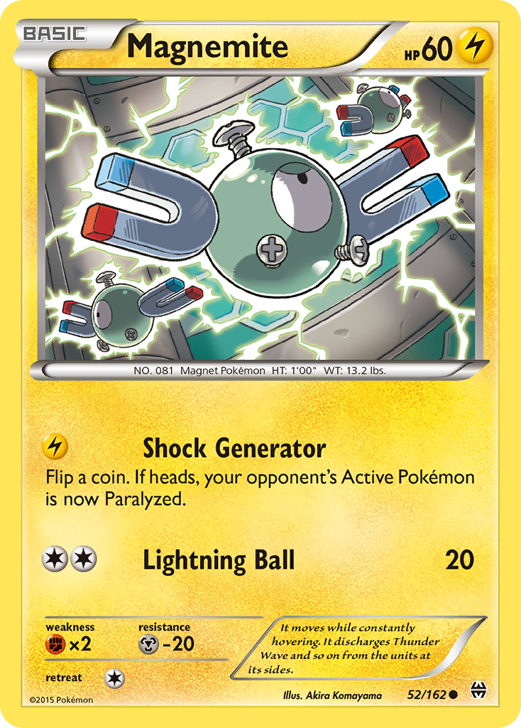 Magnemite (52/162) [XY: BREAKthrough] | Fandemonia Ltd