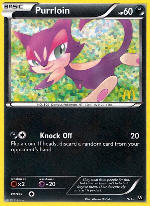 Purrloin (9/12) [McDonald's Promos: 2012 Collection] | Fandemonia Ltd