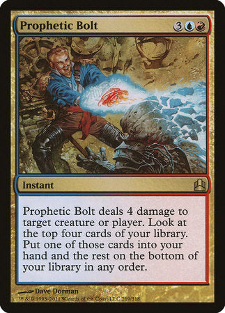 Prophetic Bolt [Commander 2011] | Fandemonia Ltd