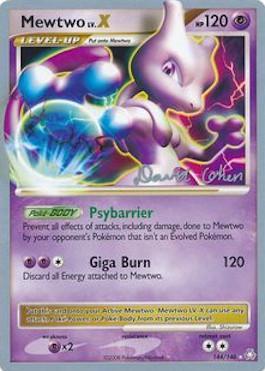 Mewtwo LV.X (144/146) (Stallgon - David Cohen) [World Championships 2009] | Fandemonia Ltd