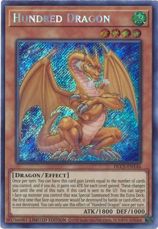 Hundred Dragon [DLCS-EN146] Secret Rare | Fandemonia Ltd