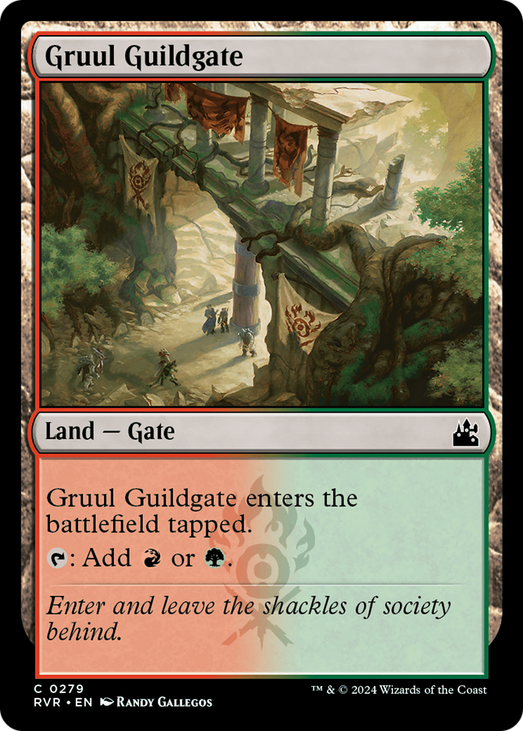 Gruul Guildgate [Ravnica Remastered] | Fandemonia Ltd