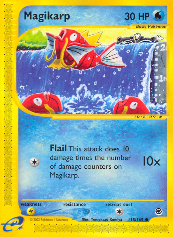 Magikarp (118/165) [Expedition: Base Set] | Fandemonia Ltd