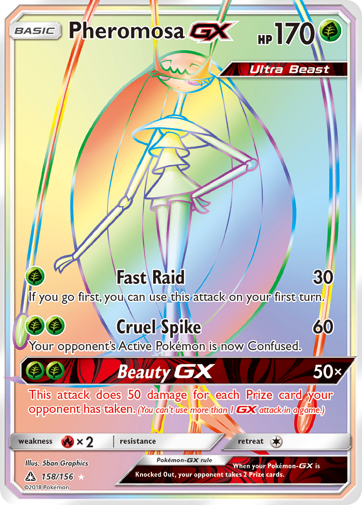 Pheromosa GX (158/156) [Sun & Moon: Ultra Prism] | Fandemonia Ltd