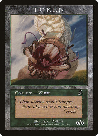 Wurm Token (Odyssey) [Magic Player Rewards 2002] | Fandemonia Ltd