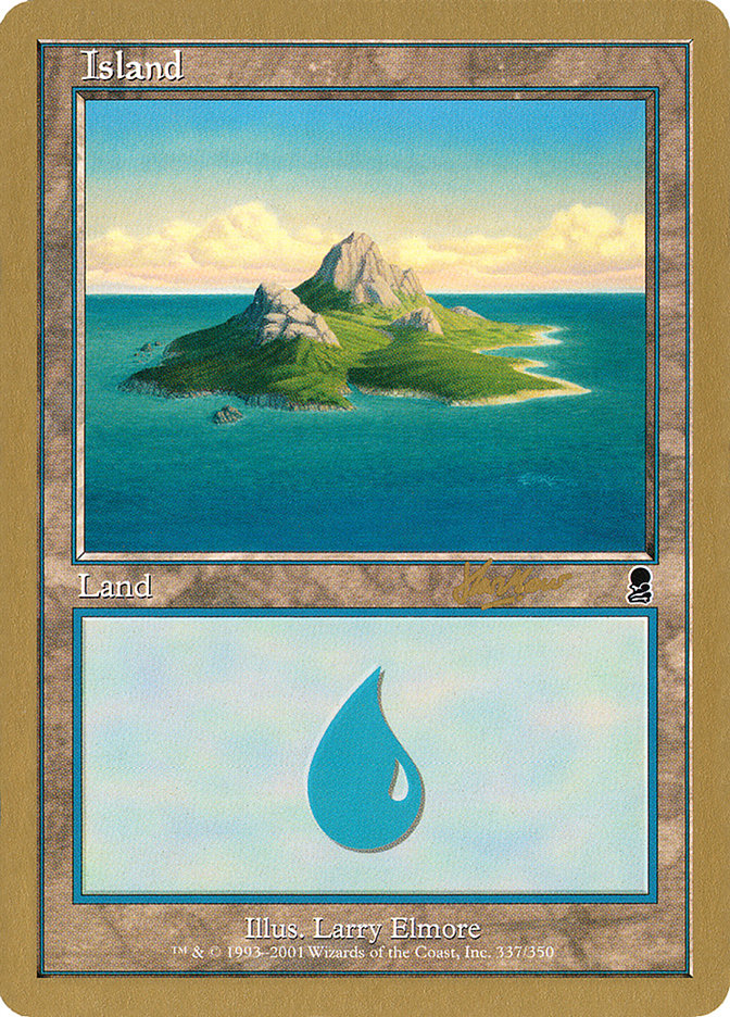 Island (shh337) (Sim Han How) [World Championship Decks 2002] | Fandemonia Ltd