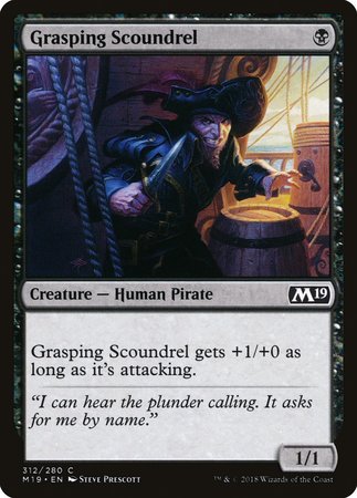 Grasping Scoundrel [Core Set 2019] | Fandemonia Ltd