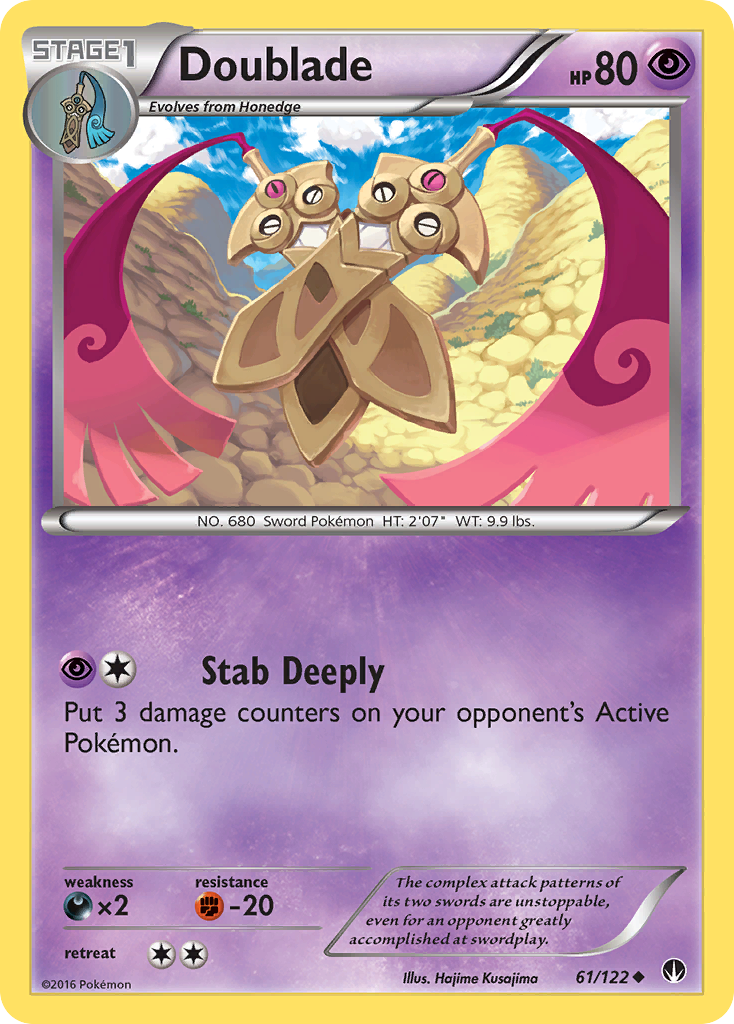 Doublade (61/122) [XY: BREAKpoint] | Fandemonia Ltd