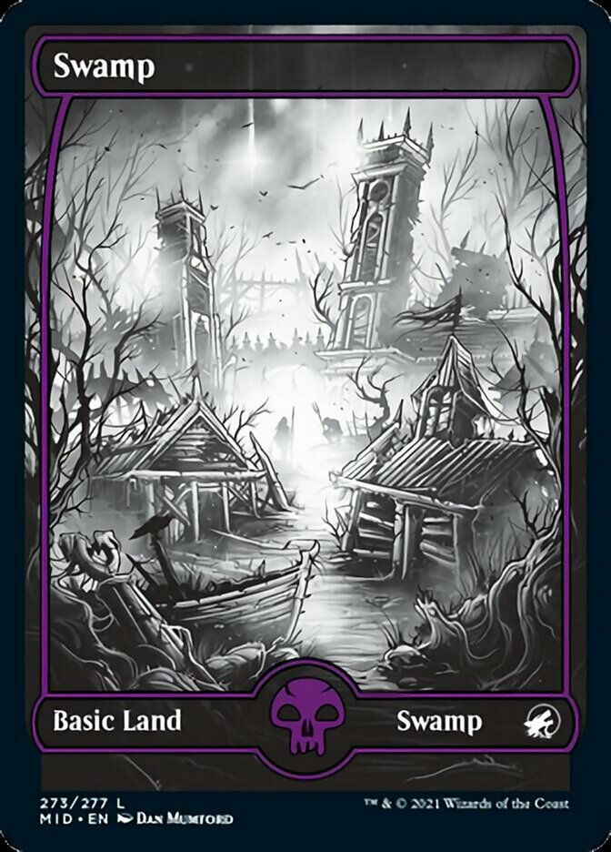 Swamp (273) [Innistrad: Midnight Hunt] | Fandemonia Ltd