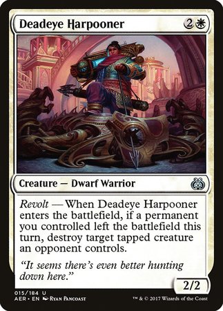 Deadeye Harpooner [Aether Revolt] | Fandemonia Ltd