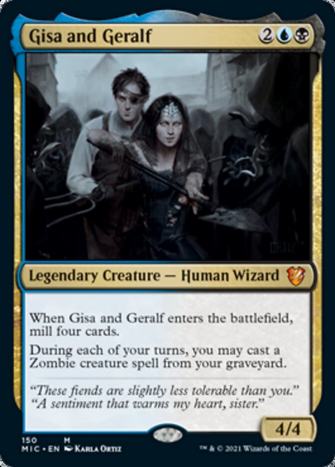 Gisa and Geralf [Innistrad: Midnight Hunt Commander] | Fandemonia Ltd