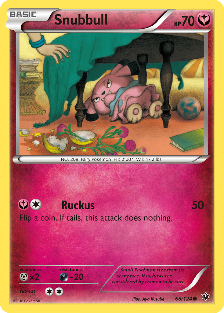 Snubbull (68/124) [XY: Fates Collide] | Fandemonia Ltd