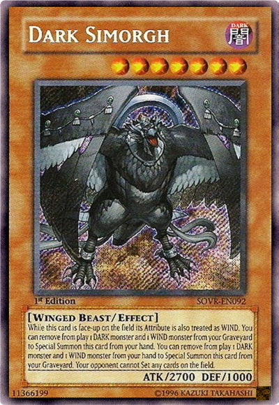 Dark Simorgh [SOVR-EN092] Secret Rare | Fandemonia Ltd