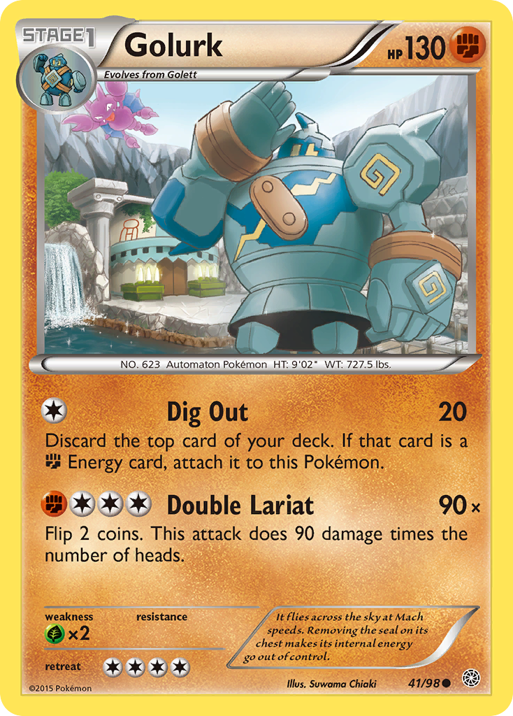 Golurk (41/98) [XY: Ancient Origins] | Fandemonia Ltd