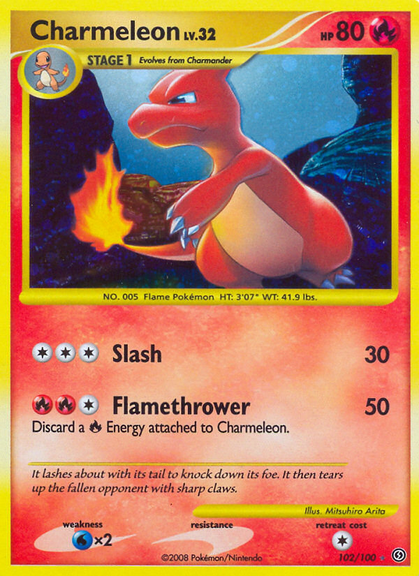 Charmeleon (102/100) [Diamond & Pearl: Stormfront] | Fandemonia Ltd