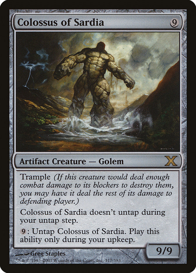 Colossus of Sardia [Tenth Edition] | Fandemonia Ltd