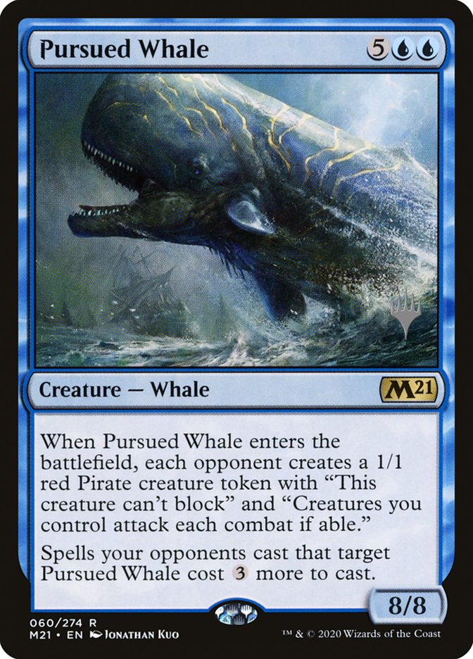 Pursued Whale (Promo Pack) [Core Set 2021 Promos] | Fandemonia Ltd