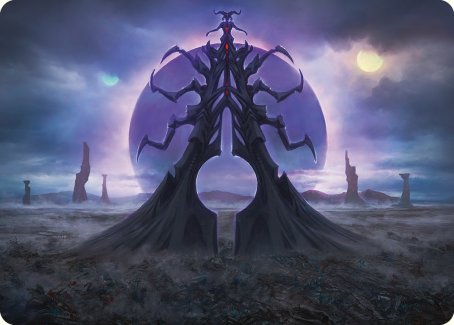 Black Sun's Twilight Art Card [Phyrexia: All Will Be One Art Series] | Fandemonia Ltd