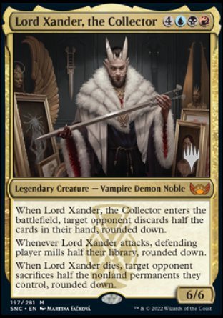 Lord Xander, the Collector (Promo Pack) [Streets of New Capenna Promos] | Fandemonia Ltd