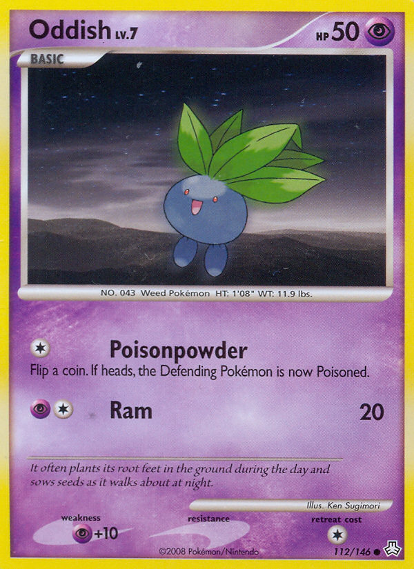 Oddish (112/146) [Diamond & Pearl: Legends Awakened] | Fandemonia Ltd