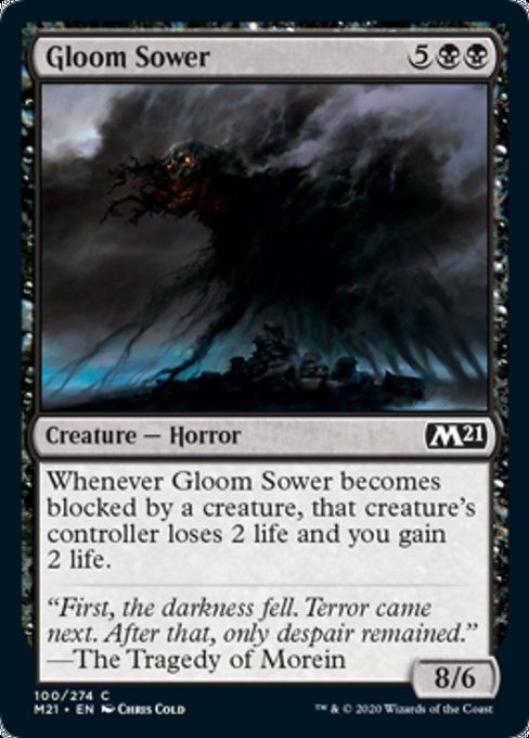 Gloom Sower [Core Set 2021] | Fandemonia Ltd