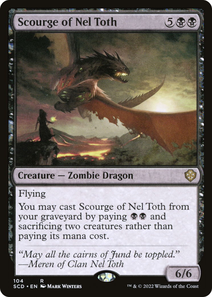 Scourge of Nel Toth [Starter Commander Decks] | Fandemonia Ltd