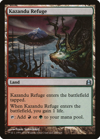 Kazandu Refuge [Commander 2011] | Fandemonia Ltd