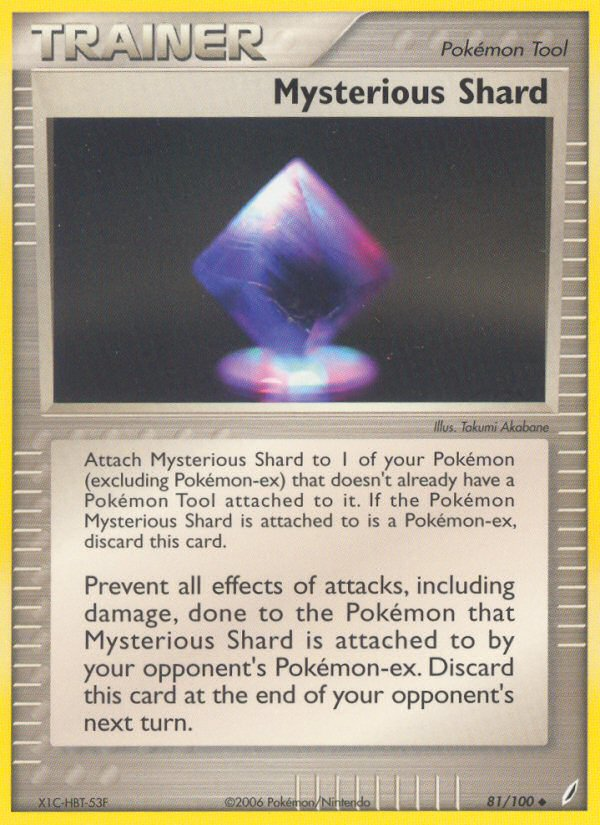 Mysterious Shard (81/100) [EX: Crystal Guardians] | Fandemonia Ltd