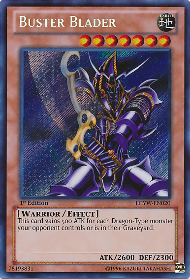 Buster Blader [LCYW-EN020] Secret Rare | Fandemonia Ltd