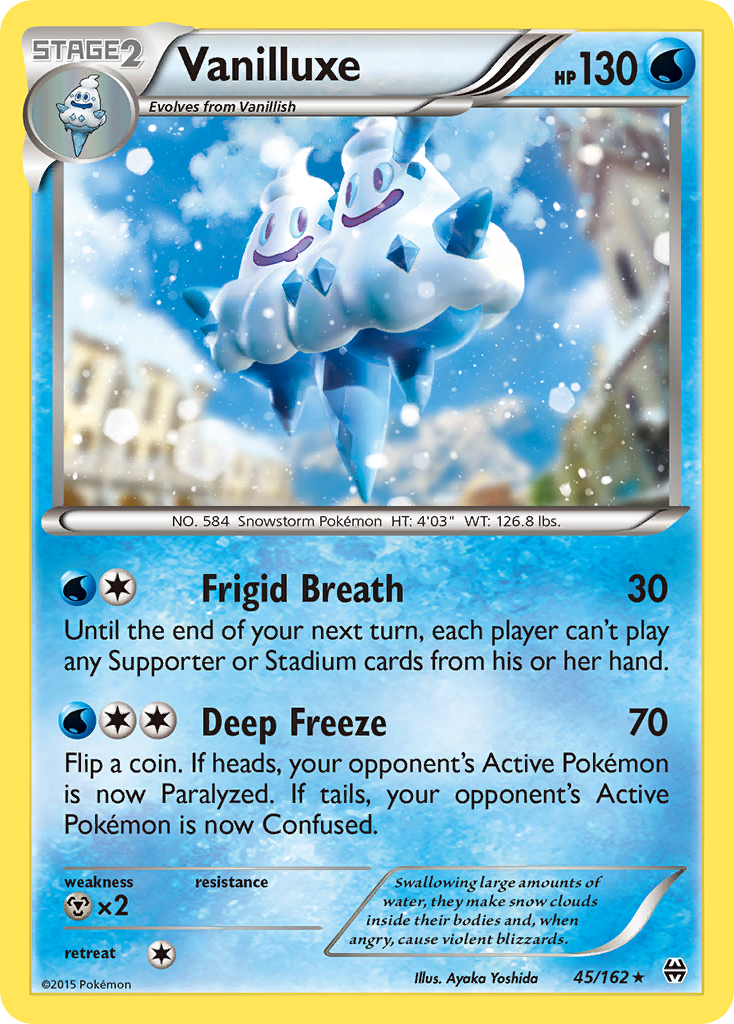 Vanilluxe (45/162) [XY: BREAKthrough] | Fandemonia Ltd