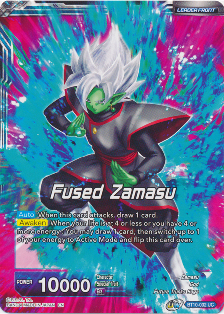 Fused Zamasu // Fused Zamasu, Divine Ruinbringer (BT10-032) [Rise of the Unison Warrior Prerelease Promos] | Fandemonia Ltd