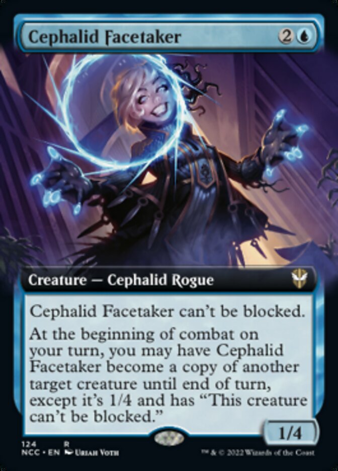 Cephalid Facetaker (Extended Art) [Streets of New Capenna Commander] | Fandemonia Ltd