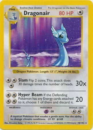 Dragonair (18/102) [Base Set Shadowless Unlimited] | Fandemonia Ltd