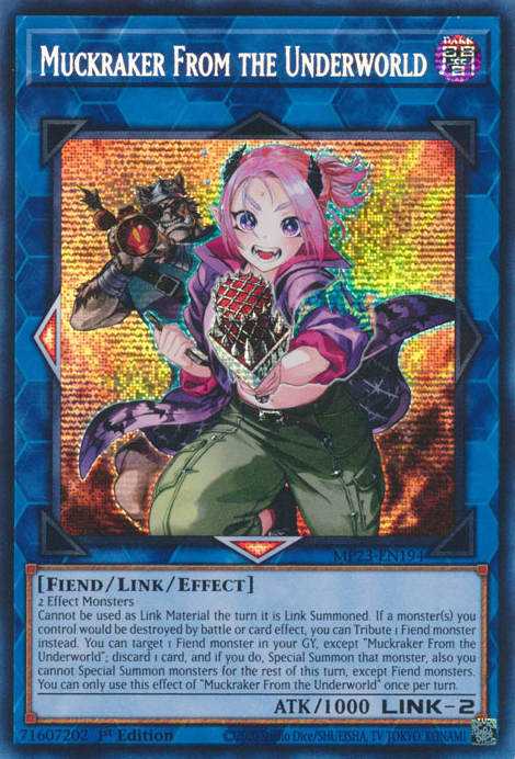 Muckraker From the Underworld [MP23-EN194] Prismatic Secret Rare | Fandemonia Ltd