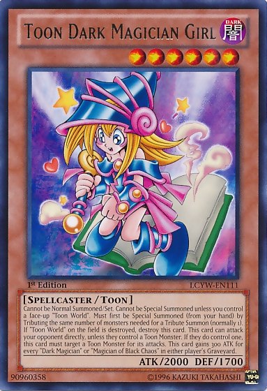 Toon Dark Magician Girl [LCYW-EN111] Rare | Fandemonia Ltd