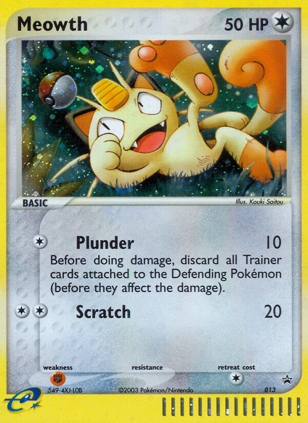 Meowth (013) [Nintendo: Black Star Promos] | Fandemonia Ltd