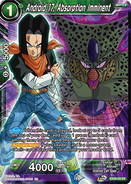 Android 17, Absorption Imminent (EX20-03) [Ultimate Deck 2022] | Fandemonia Ltd