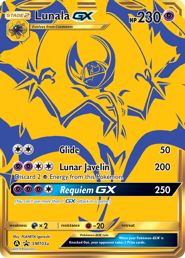 Lunala GX (SM103a) [Sun & Moon: Black Star Promos] | Fandemonia Ltd