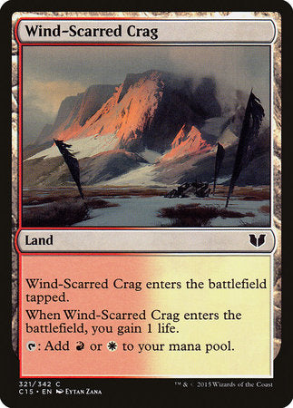 Wind-Scarred Crag [Commander 2015] | Fandemonia Ltd