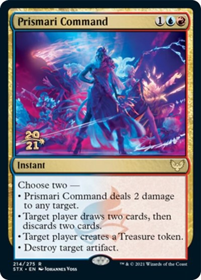 Prismari Command [Strixhaven: School of Mages Prerelease Promos] | Fandemonia Ltd