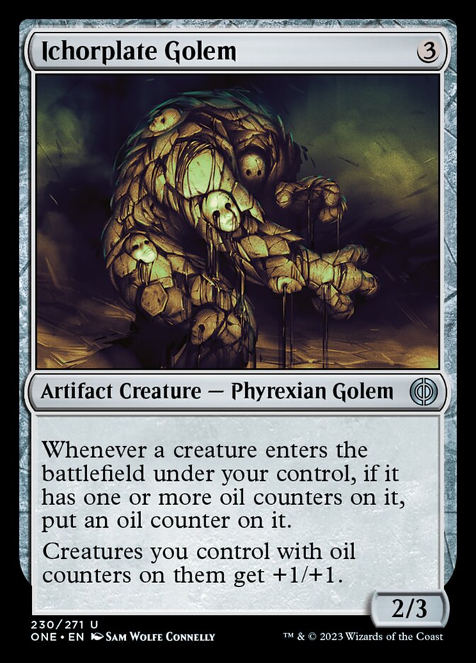 Ichorplate Golem [Phyrexia: All Will Be One] | Fandemonia Ltd