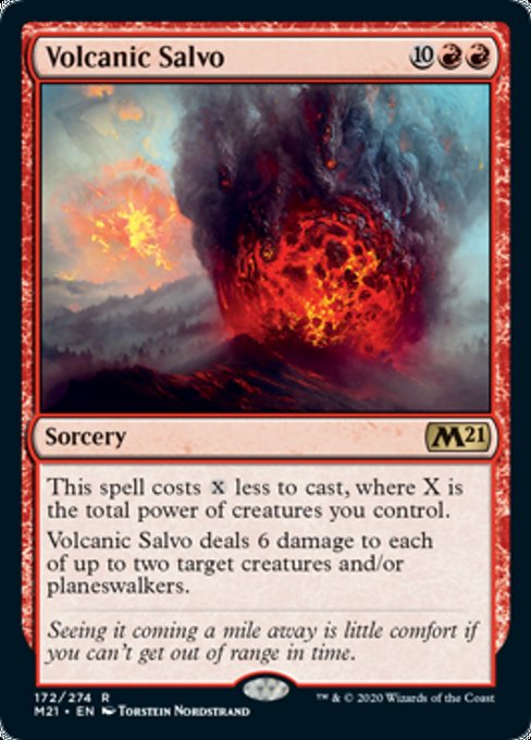 Volcanic Salvo [Core Set 2021] | Fandemonia Ltd