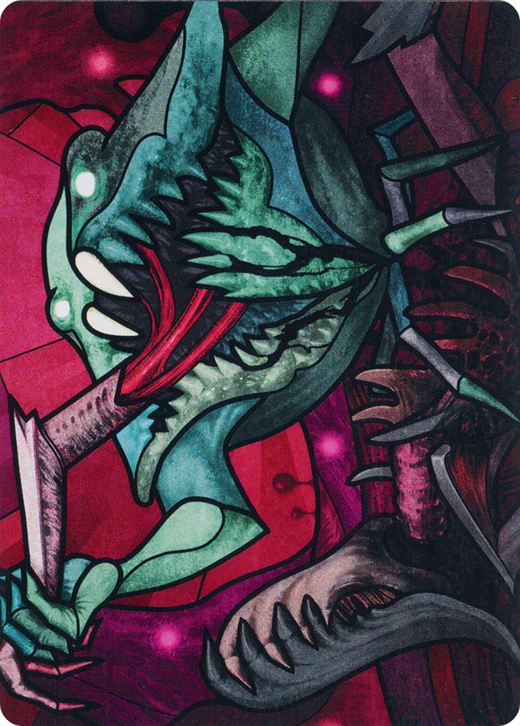 Yargle, Glutton of Urborg Art Card [March of the Machine Art Series] | Fandemonia Ltd